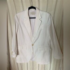 BABATON COTTON WHITE BLAZER